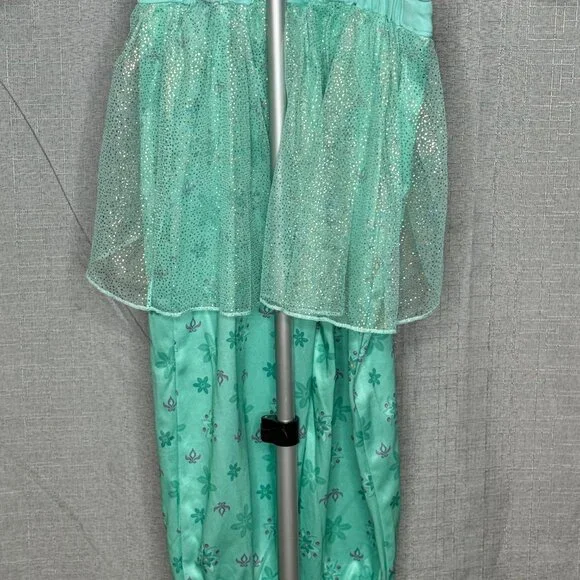 Disney - Jasmine - Princess 2 Piece Pajamas With Lace - Size 4T - Picture 6 of 8